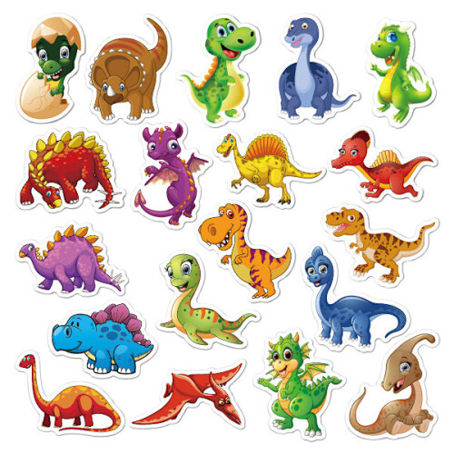50 dinosaur series computer stickers H 2