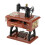 Eguiwyn Vintage Music Box Μίνι Ραπτομηχανή Στυλ Μηχανική Διακόσμηση Δώρου Γενεθλίων 1