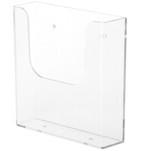 Wandgemonteerde documentenorganizer, praktische plastic dossierhouder, papierrek voor op kantoor