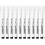Whiteboard Markers Pens Pack of 12 BLACK 1