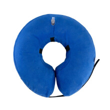 Inflatable Dog Recovery Collar with Comfortable Neck Support, Adjustable Fit, Breathable Design for PostSurgery Protection