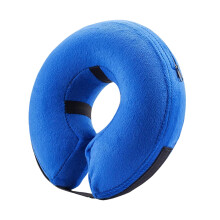 Inflatable Dog Collar Waterproof Adjustable Soft Recovery for Pets AntiLick Wound Healing