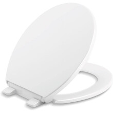 Kohler4775-0Weißer runder WC-Sitz aus Kunststoff