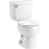 Kohler4775-0Λευκό στρογγυλό πλαστικό, κάλυμμα τουαλέτας 4