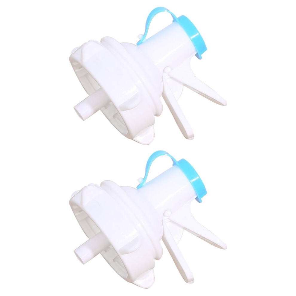 Yuanmiaoke 2Pcs Reusable Water Dispenser Valves Plastic Spigot Faucets Water Dispenser Parts 9433291393192