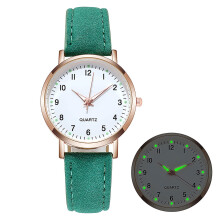 XUNRYAN Damen-Armbanduhr mit Diamantenbesatz, Leuchtzeigern und Quarzwerk im Retro-Stil