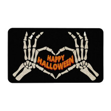 Halloween dørmatte - Skummel entréteppe, Skummel stilig inngangsdørdekorasjon, Smussvisker, Festdekorasjoner