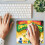 Mouse Pad Power Rangers με ραμμένη άκρη, αντιολισθητική βάση από καουτσούκ, πλενόμενο 5