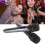 Microfono wireless a 2 pezzi, portatile dinamico per KTV palco con display LED grigio 13