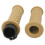 Universal Motorcycle Handle Grip 25mm Yellow Replacement for Sport Bikes 1