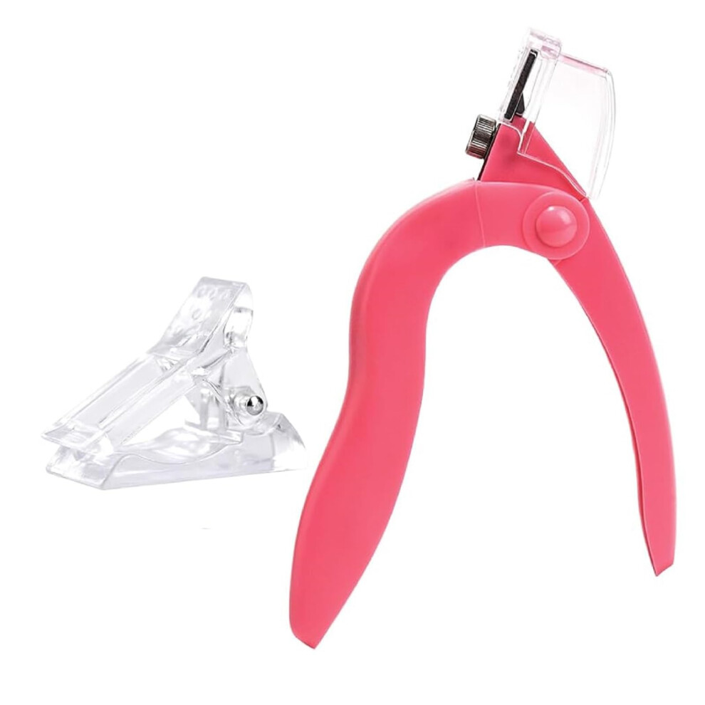 Nail Extension Clips with Acrylic Nail Tip Clipper for Fast Application and Precision Manicure