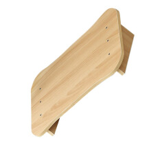 Wooden Ergonomic UnderDesk Footrest Tilt Platform for Comfortable Home Office Sitting Support