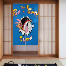 Perdele opace The Ren And Stimpy Show pentru decorarea casei, perdele izolatoare pentru ferestre, perdele pentru dormitoare, camere de zi