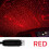 Projetor espacial portátil USB LED roxo 2