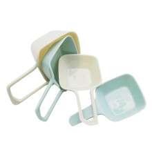Clearance! Ynlkorvg 4Pc Plastic Measuring Spoons Set, Light Blue, Food Grade, Multifunctional Kitchen Utensils for Coffee, Roast
