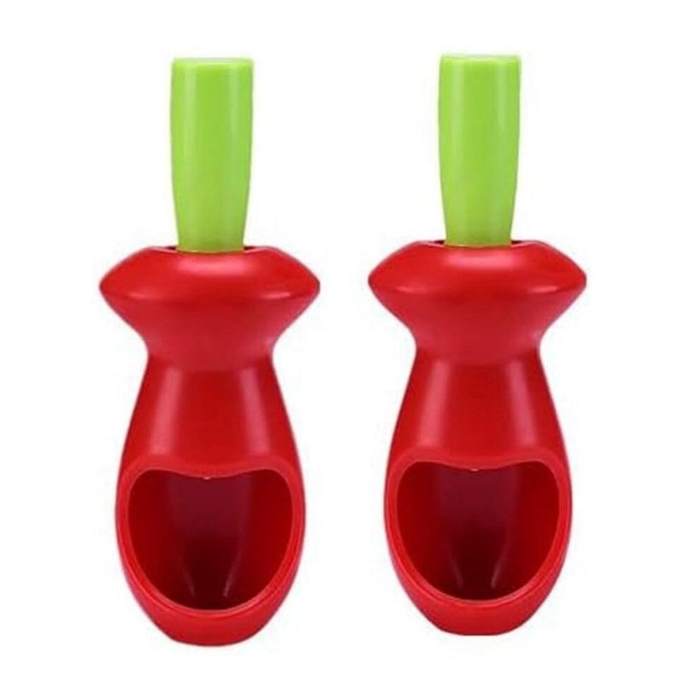 2 Pcs Cherry And Olive Pitter Tool For Jam Making, Easy Pit Removal, Dishwasher Safe 9365369935495