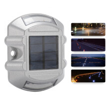 Marcador vial solar de aluminio 290 g 6 V 1,8 W verde 800 mAh