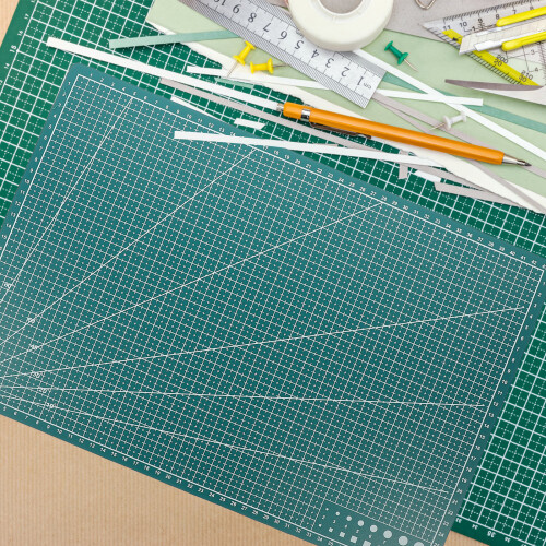 YULIJU Scrapbooking Project Craft Mat Cutting24X36Περιστροφικός κόφτης και αυτοθεραπευόμενο ύφασμα Pp 2