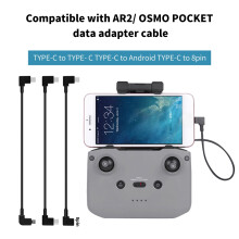 AURORA TRADE Typ-C-Datenkabel für Mini3Pro/DJI Mavic3/Air2S, kompatibel mit FPV-Drohnenbrillen, schnelle Datenübertragung, Plug & Play