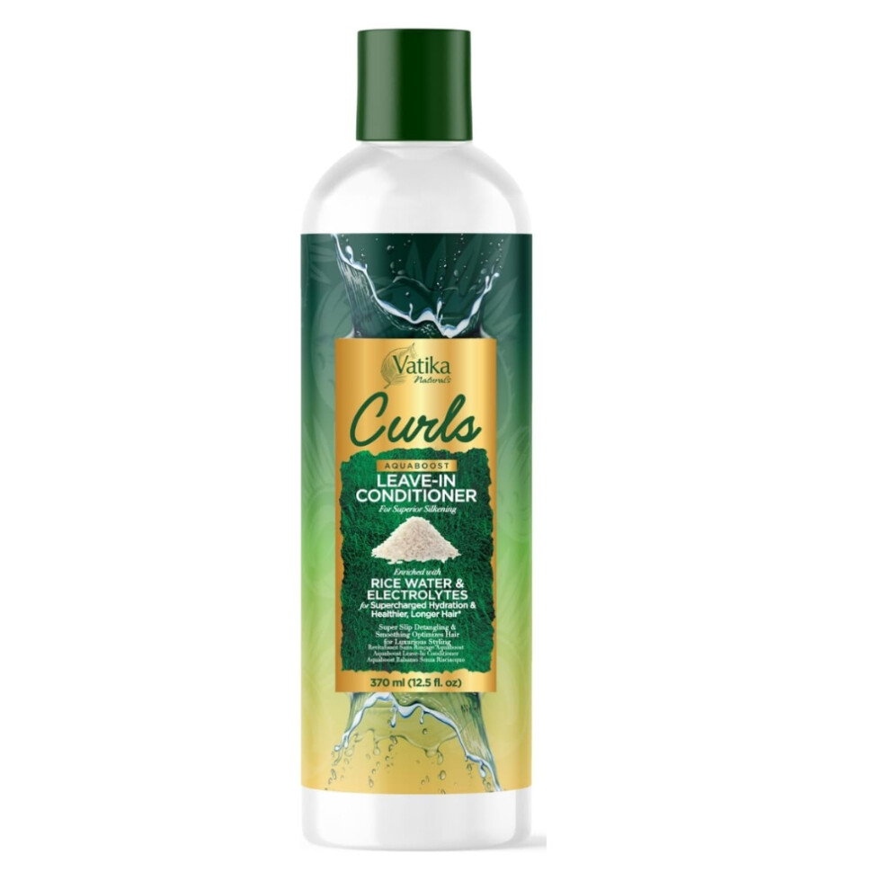 Vatika Curls Aquaboost Leave-In Conditioner 370Ml