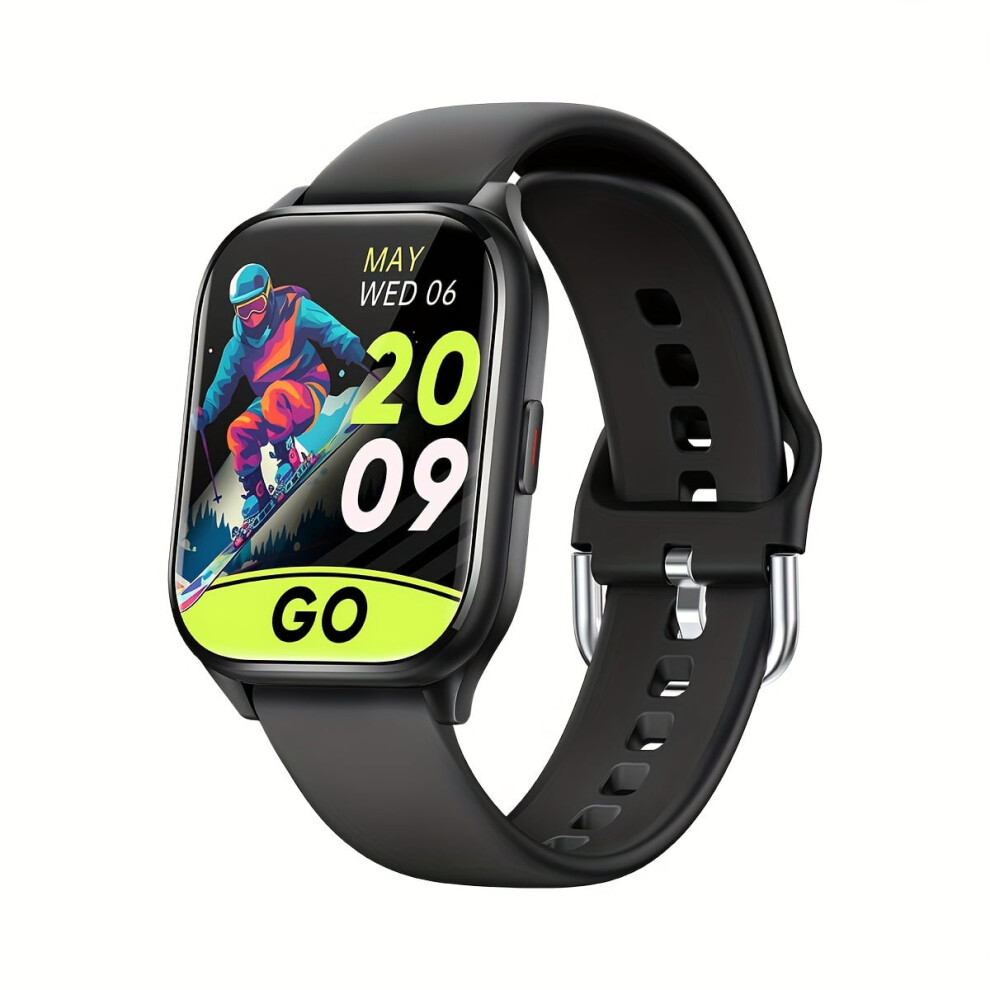 Stylish Smartwatch, Ipx8 1Atm Waterproof For Gym, Swimming, Outdoor Sports, Sleep & Health, Compatible With Ios And Android Phones, Ai Voice, 9433291402535