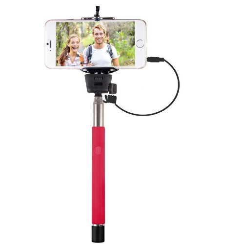 Vivitar Infinite για Android Smartphones Selfie Stick με ενσωματωμένο κλείστρο - Galaxy Note4 - Κόκκινο