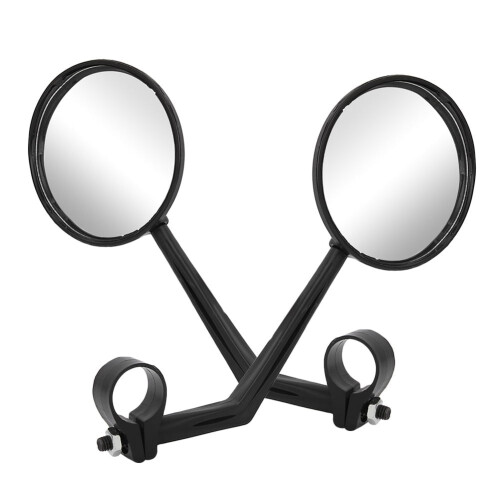 Eotvia Professional Καθρέφτης Ποδηλάτου με Λαβή Πίσω Οράσεως, Μαύρος (2 τεμάχια)