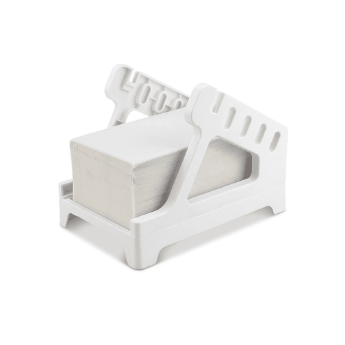 Bar Code Machine Paper Rack Universal Face Single Bracket Label Bracket Express Electronic Face Single Box White 1