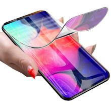 Kompatibilis a OnePlus 7Pro PET képernyővédő fóliával, 9H0.2mm, fekete színben