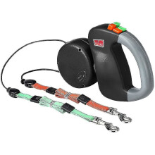 Retractable Dog Leash Double Leash For Two Dogs 2 Dogs Double Leash For Dogs No Tangle Dog Leash 2 Dogs For Running