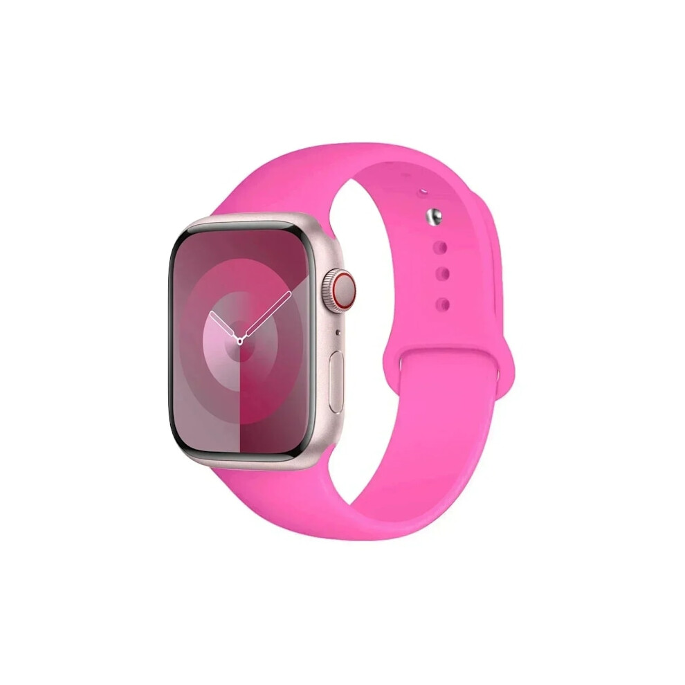 Original Silicone Band Compatible With Apple Watch 38-40 41-42 44-45 46-49Mm, For Iwatch Series 10 9 7 4-8 Se Ultra 2 3 9433291403952