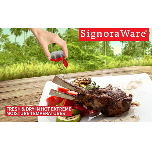 Σετ αλατιέρας και πιπεριέρας Signora Ware Μίνι δοχείο μπαχαρικών για κάμπινγκ και 2