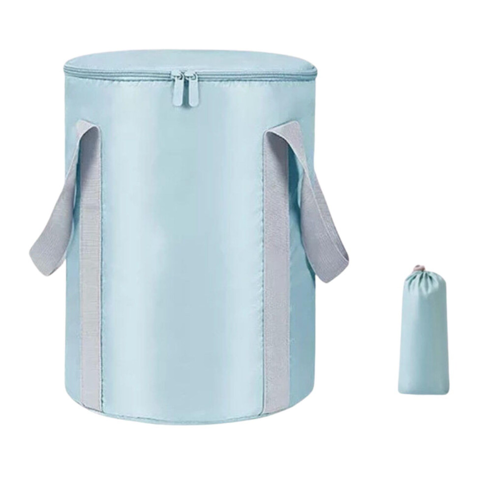 Collapsible Heated Foot Spa with Massage Jets, Folding Foot Soak Tub for Home Pedicure Travel
