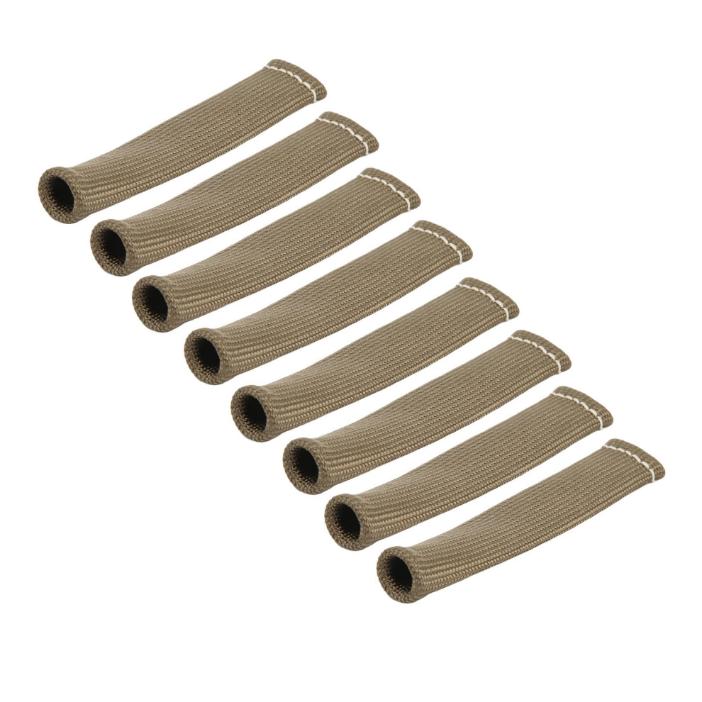 Hot Rod Spark Plug Wire Boots 8Pcs Heat Shield Cover 2500F For Automotive Use 9461381322968