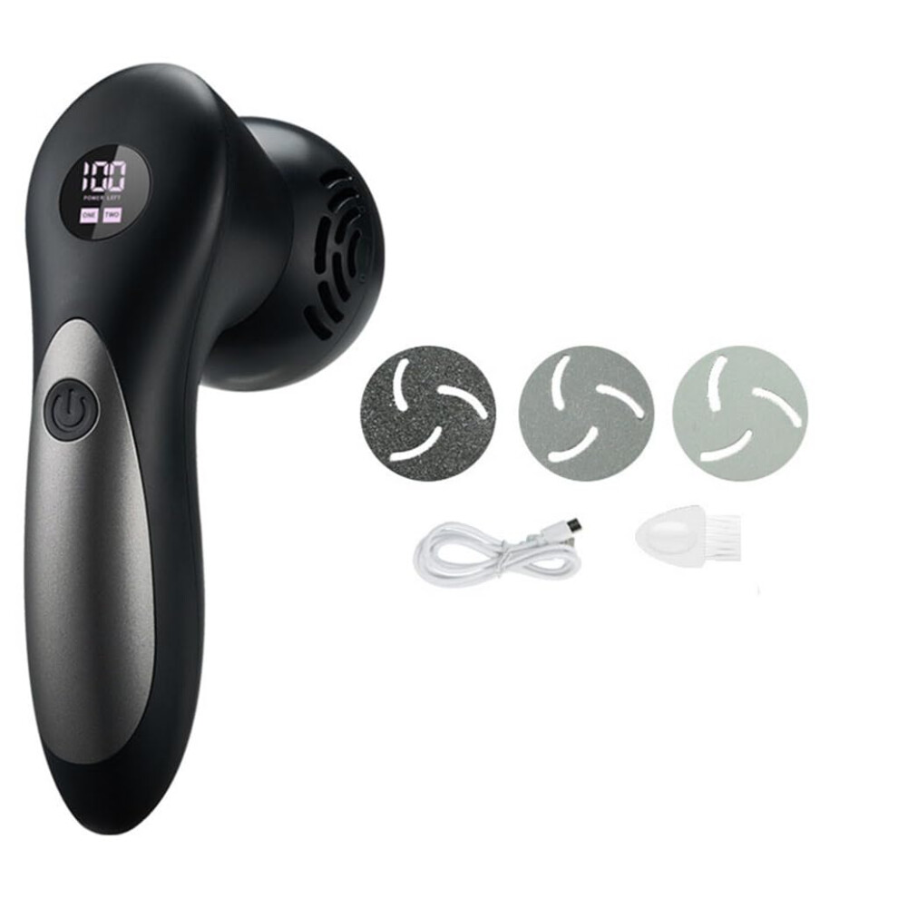Electric Foot Callus Remover with Digital Display, USB Rechargeable Pedicure Tool for Smooth Skin