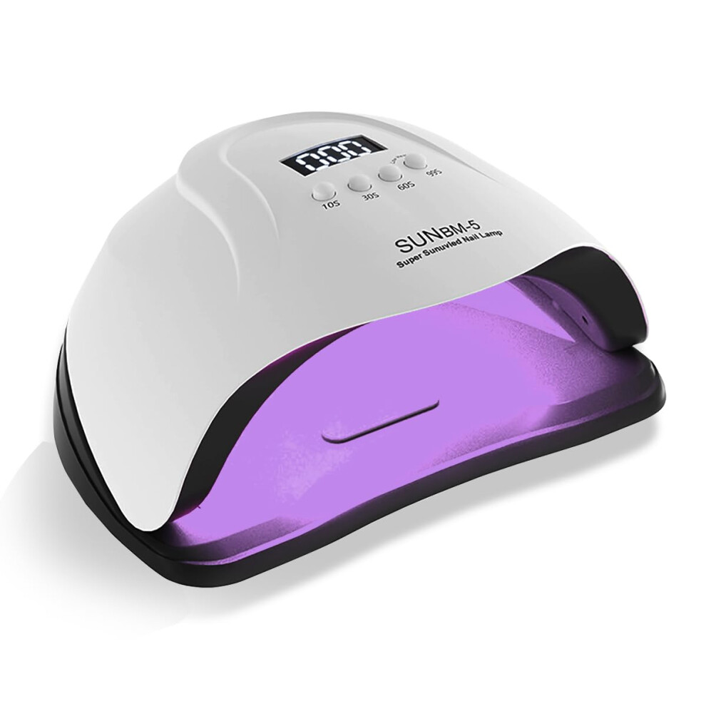 White 280W Professional Uv Led Nail Lamp Gel Nail Dryer With Fast Curing 66 Leds