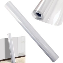 Clear Wall Protector Film 18x197in Waterproof Removable Kids Drawing Board & Kitchen Backsplash