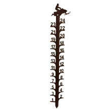 Rilevatore YiFudd24inch moto da neve decorativa Giardino Giardino Giardino rilevatore di neve