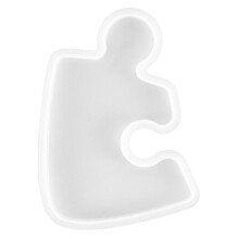 Stampo per sottobicchiere a puzzle, stampi in silicone, stampo per sottobicchiere fai da te, stampo in silicone per resina epossidica, stampo per