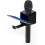 PopSolo – Επαναφορτιζόμενο μικρόφωνο καραόκε Bluetooth και μίκτης φωνής με βάση για 2