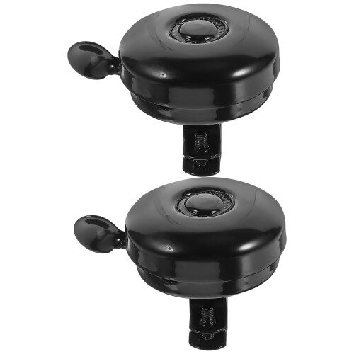 Professional Bike Bell Retro Portable Multi-function Ringing Bells Vintage Iron 2 Pcs
