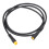 Cabo adaptador de conversão de conector de 3 pinos à prova d'água de 34,3 polegadas para bicicleta elétrica ( ) 1