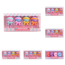 20PCS Erasers Food Erasers Pencil Erasers For Kids Rewards Children School Supplies And Party *20PCS