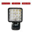 Conjunto de 4 luzes de trabalho LED de 4 polegadas para bateria de 18V. Luzes de trabalho LED para oficinas e canteiros de obras. 6