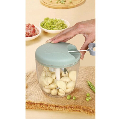 Onion slicer, onion chopper with pulley 900ML 1