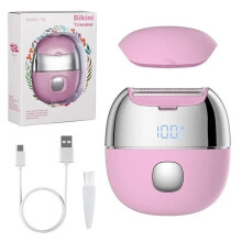 Elektrisch scheerapparaat voor dames, IPX6 waterdicht, nat en droog gebruik, bikinitrimmer, damesscheerapparaat