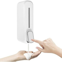 Wall-mounted soap dispenser - 350 ml - Shower shampoo dispenser - For bathroom, kitchen, office - PZCC