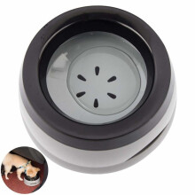 Travel water bowl for dogs, 750ml dog water bowl, drip-free, spill-proof, cat bowl, grey