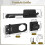 Lockable security hasp for furniture, 4 inches, with 3-digit lock 6