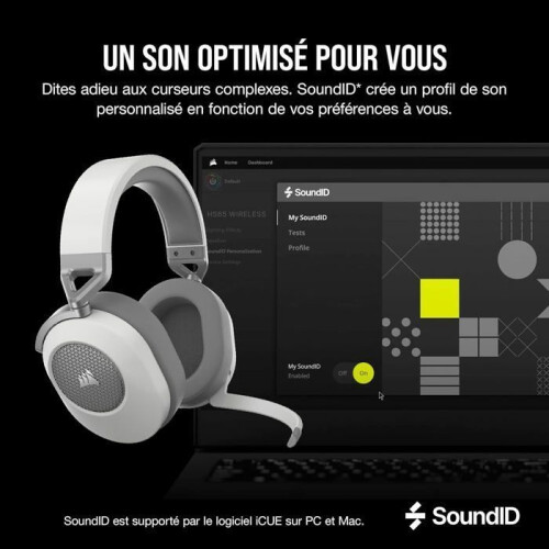 Wireless Multi-Platform Gaming Headset with Bluetooth - Dolby 7.1 Surround Sound - Omnidirectional Microphone - iCUE Compatible 2